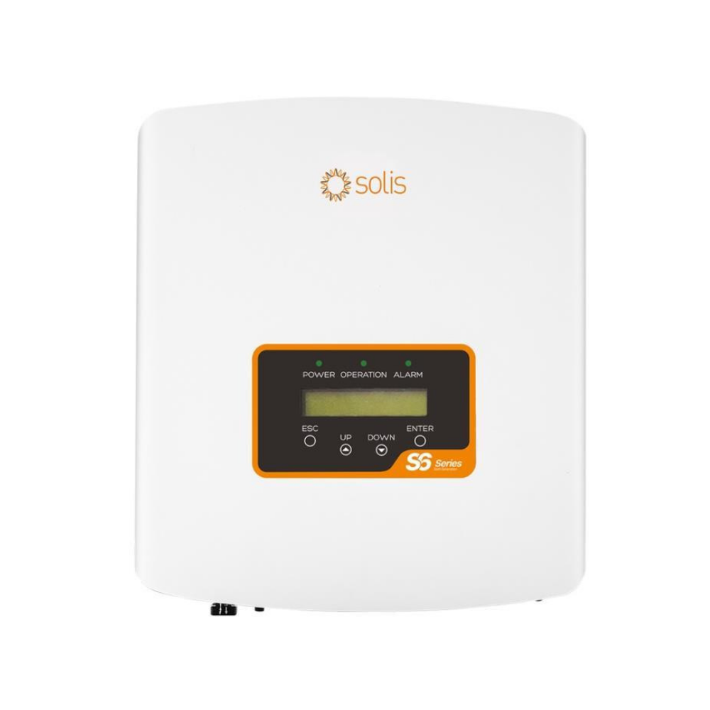 Solis - Inverter S6 mini 3,0kW - 1-phase - 1MPPT